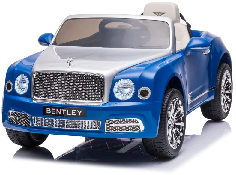 Lean Cars Vienvietis elektromobilis Bentley Mulsanne Lean Car, mėlynas