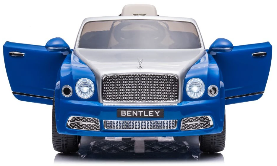 Lean Cars Vienvietis elektromobilis Bentley Mulsanne Lean Car, mėlynas