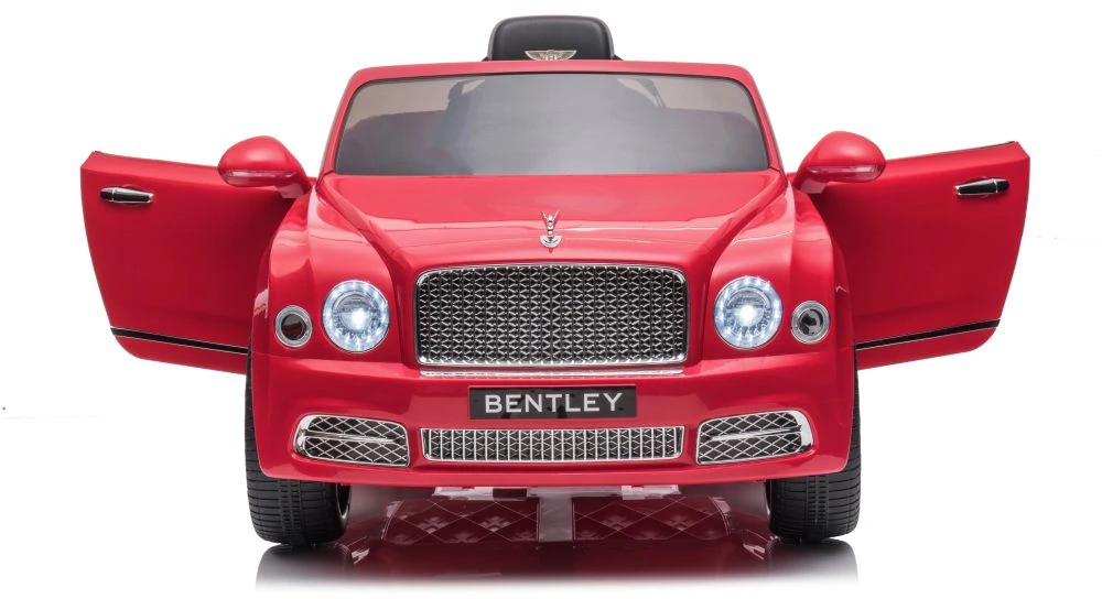 Lean Cars Vienvietis elektromobilis Bentley Mulsanne Lean Car, raudonas