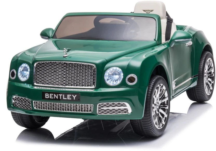 Lean Cars Vienvietis elektromobilis Bentley Mulsanne Lean Car, žalias