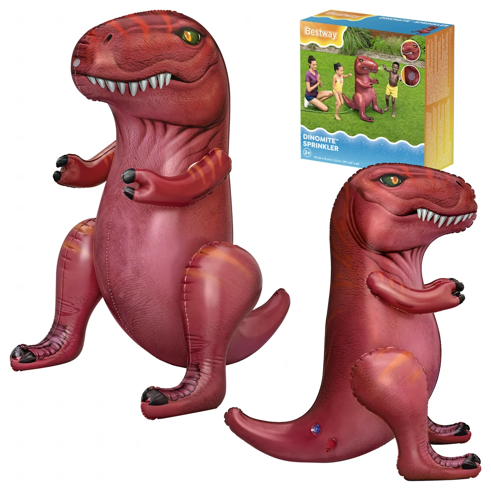 Pripučiamas vandens purkštuvas BESTWAY DINOMITE, 9 x 79 x 122 cm