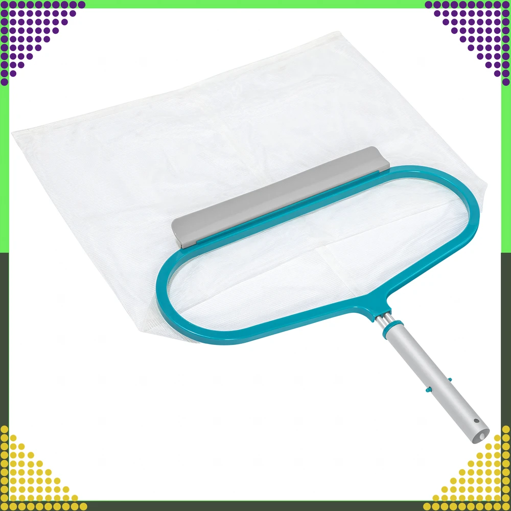 „Bestway 58661 AquaNet Deluxe“ baseino lapų rinkimo tinklas, 50 x 48 x 2,8 cm