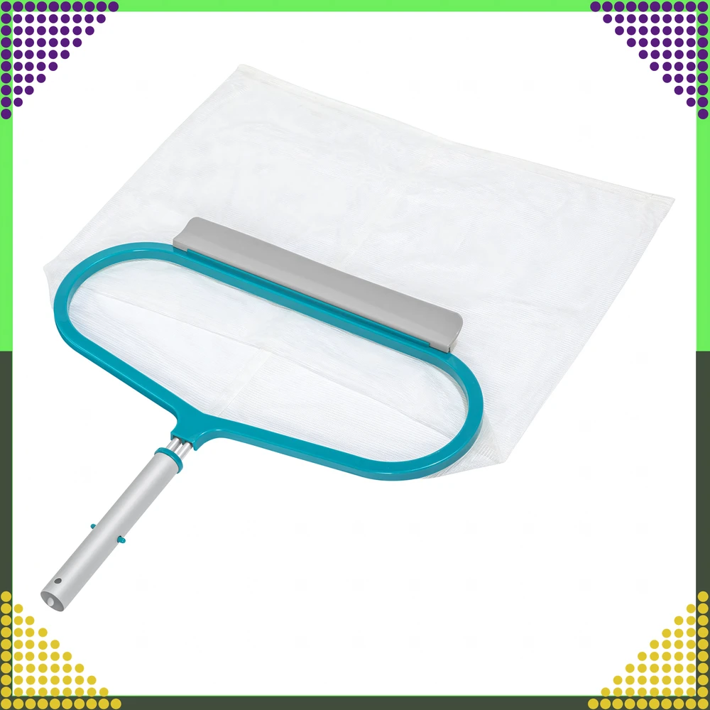 „Bestway 58661 AquaNet Deluxe“ baseino lapų rinkimo tinklas, 50 x 48 x 2,8 cm