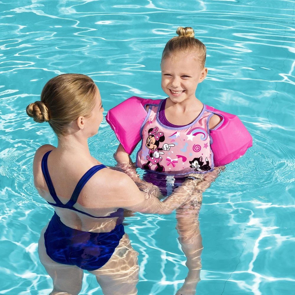 Bestway plaukimo liemenė su rankovėmis 3-6 L Minnie Mouse 9101A
