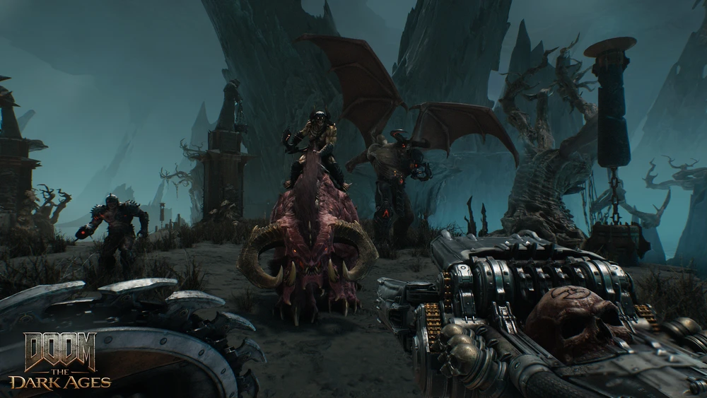 „Bethesda Doom: The Dark Ages“ Premium leidimas PS5
