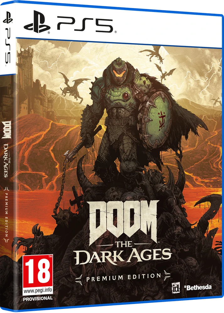 „Bethesda Doom: The Dark Ages“ Premium leidimas PS5