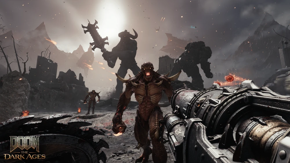 „Bethesda Doom: The Dark Ages“ Premium leidimas PS5