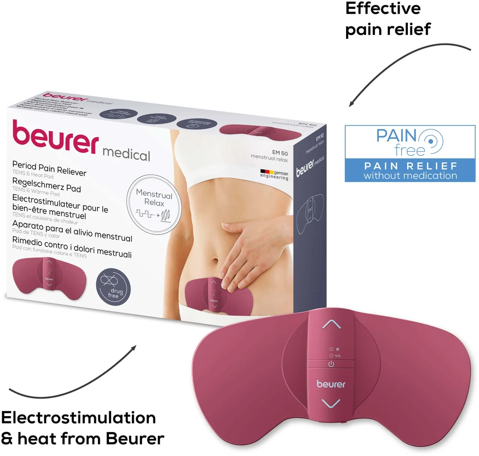 Beurer - EM 50 Menstrual Relax - 5 metų garantija