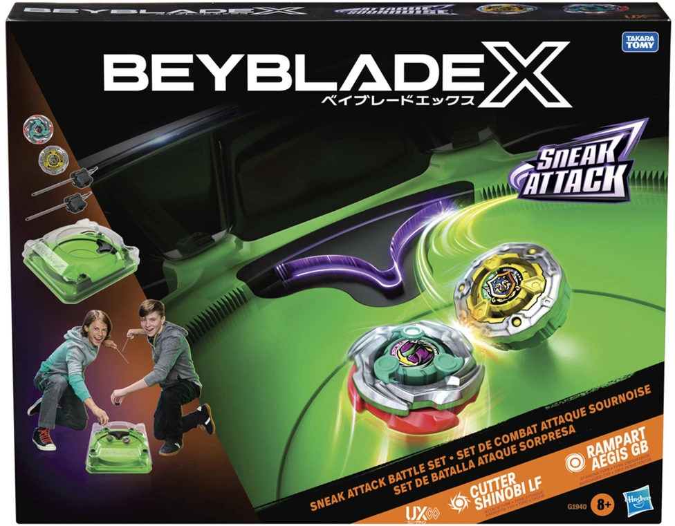 Beyblade - Slaptos atakos mūšio rinkinys (339–1940)