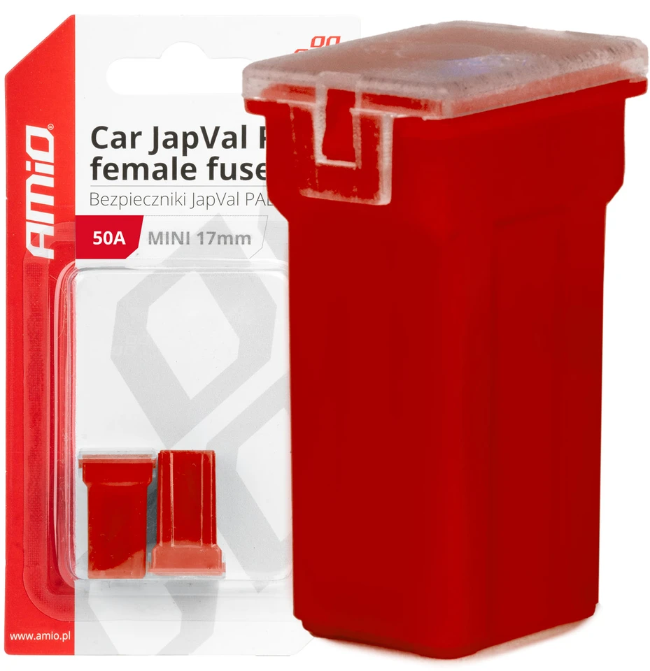 „Japval PAL“ automobilio saugikliai, moteriški, 50A, amio-03446