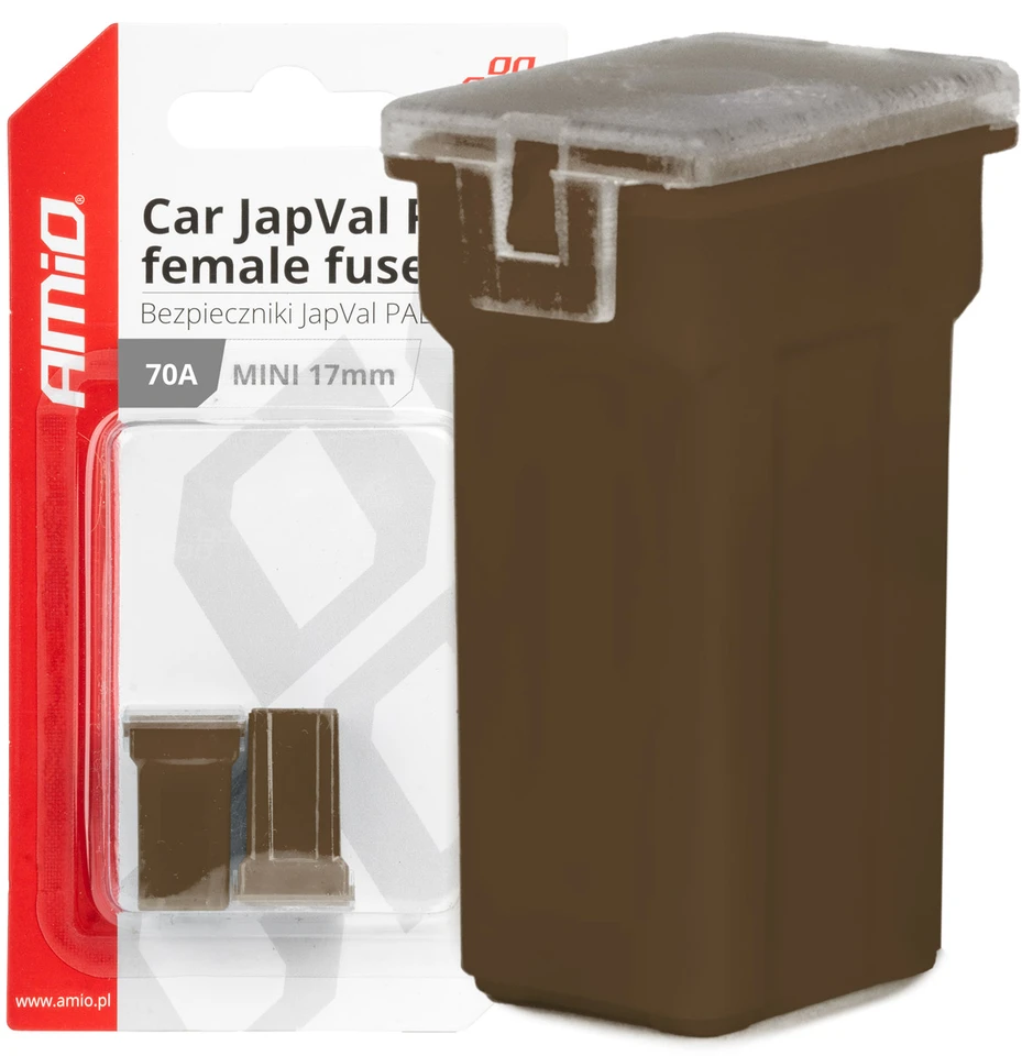 „Japval PAL“ automobilio saugikliai, 2 vnt., 70A, amio-03448