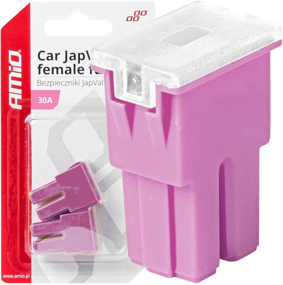 „Japval PAL“ automobilio saugikliai, 2 vnt., 30A, amio-03389