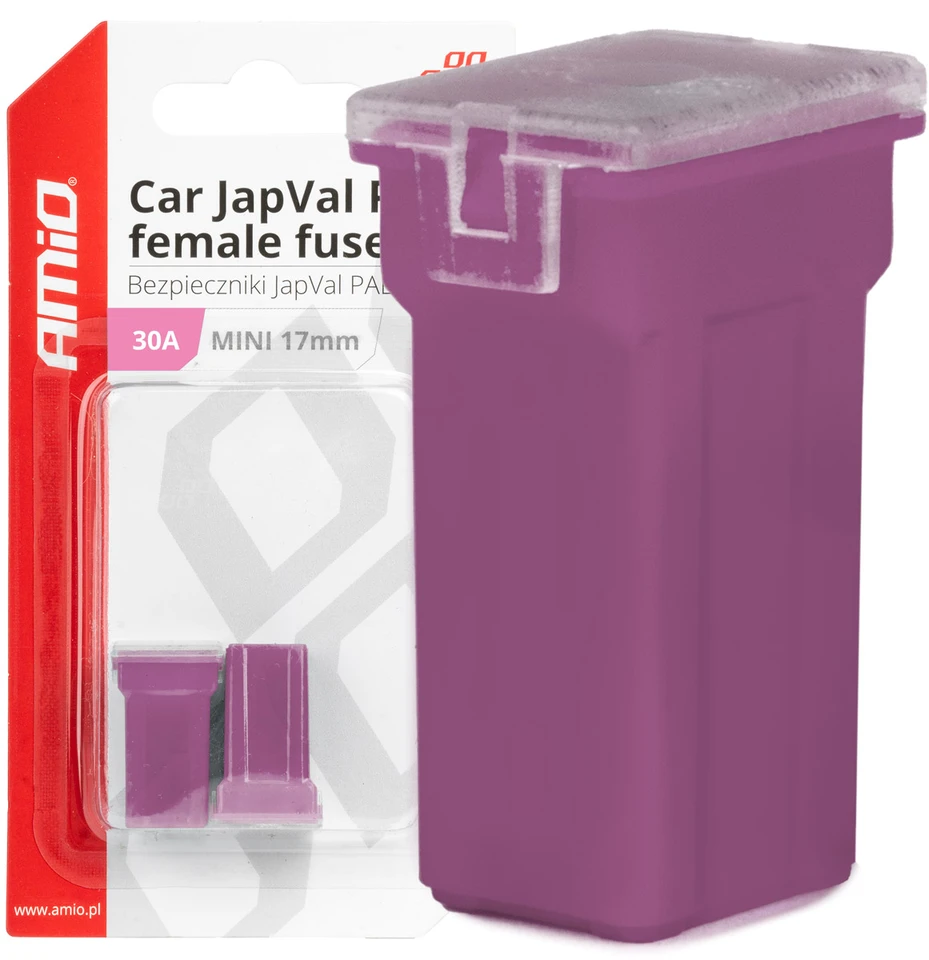 Japval PAL moteriški automobilio saugikliai, 2 vnt., 30A, amio-03444