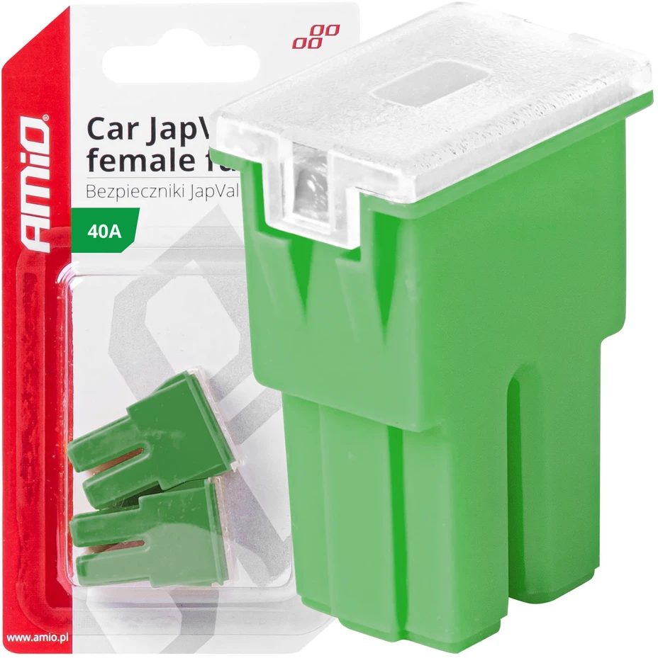 Japval PAL moteriški automobilio saugikliai, 2 vnt., 40A, amio-03390