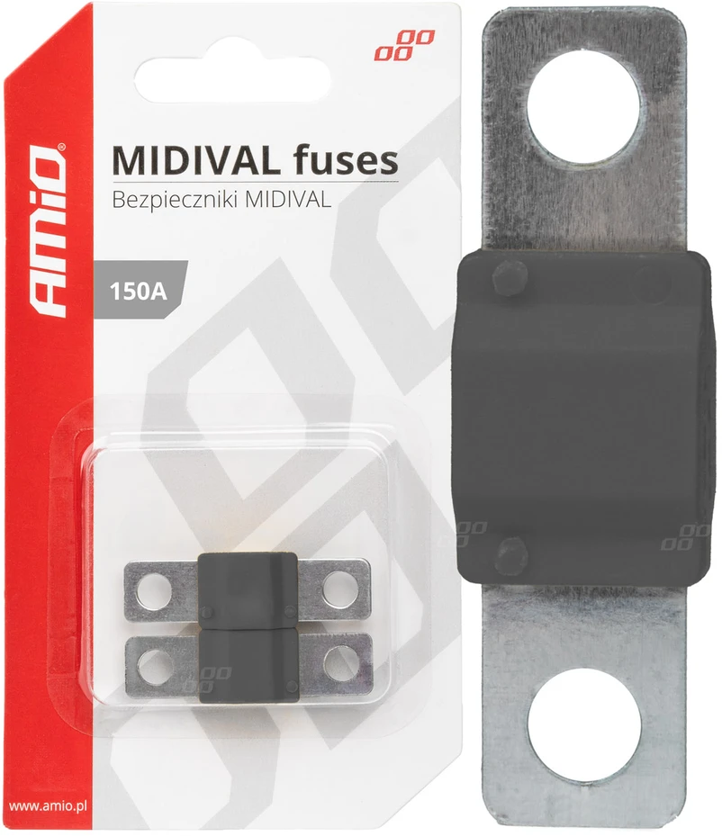 Midival MTA automobilio saugikliai 2 vnt. 150A amio-03481