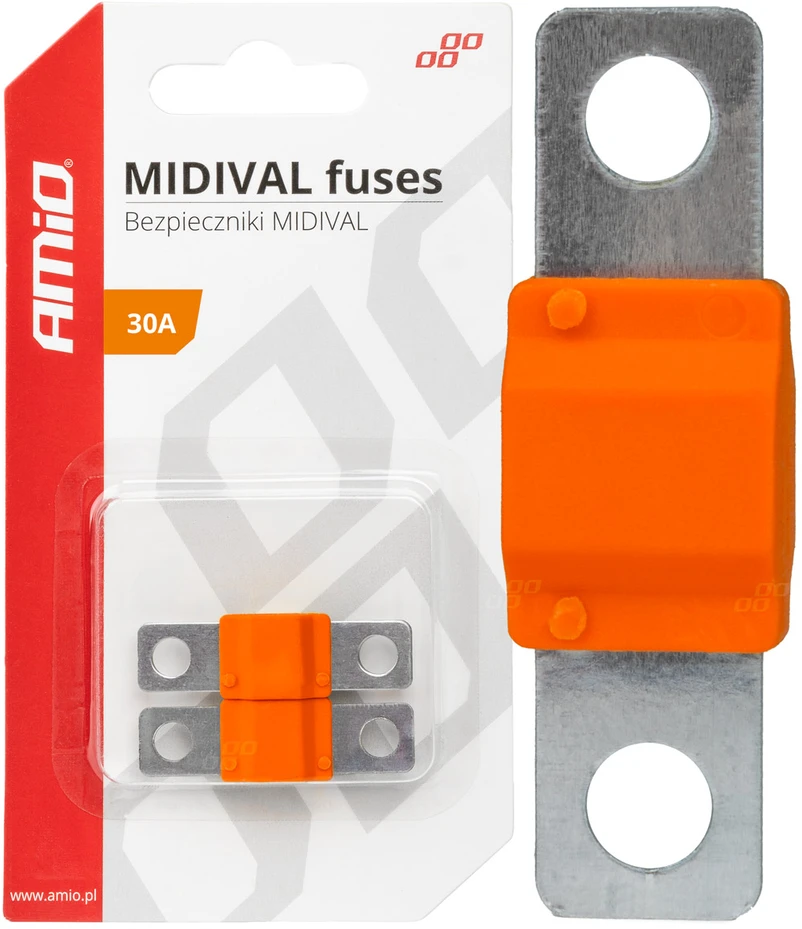 Midival MTA automobilio saugikliai 2 vnt. 30A amio-03473