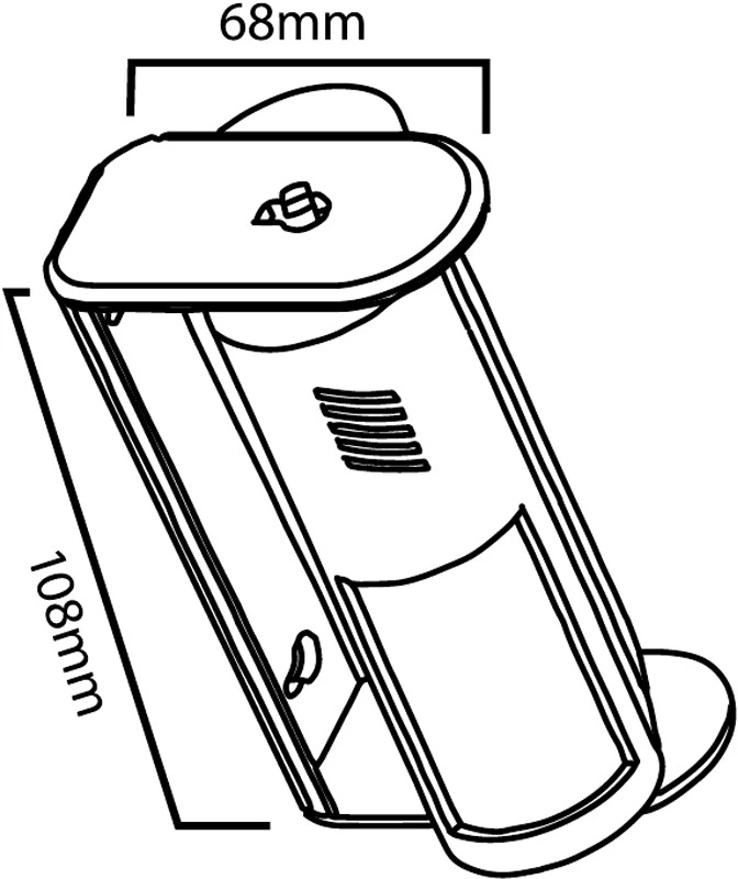 Maclean Mini alarm su judesio jutikliu PIR sygn. MCE311W