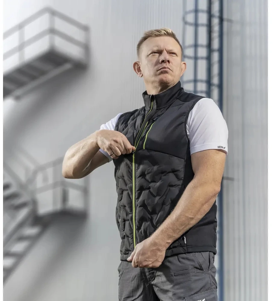 Bezrękawnik Vyriška dygsniuota, pašiltinta liemenė, XXXL dydis