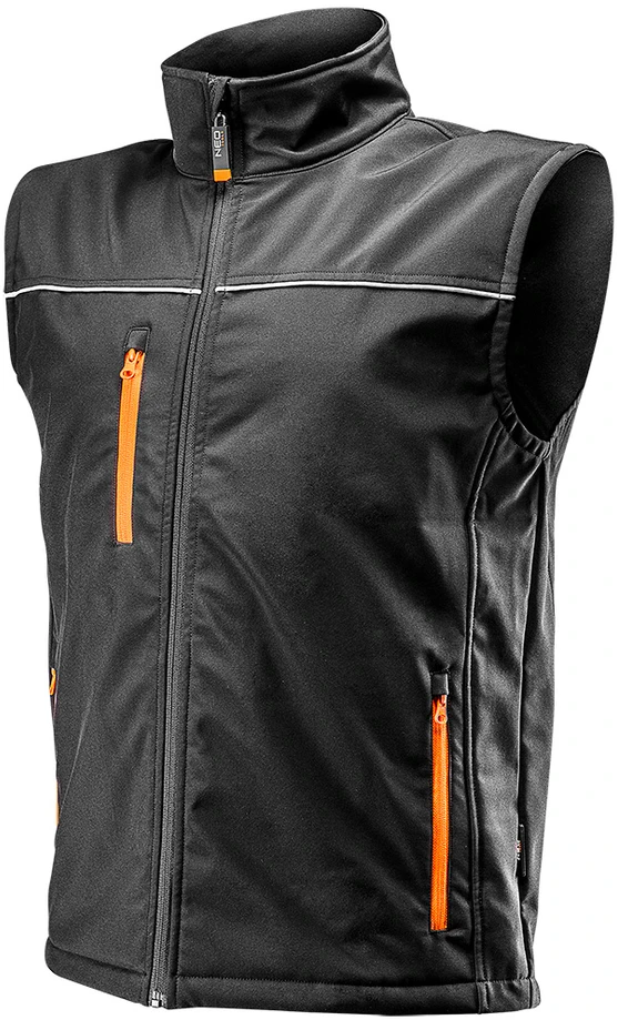 Darbo liemenė Neo Softshell, juoda, L