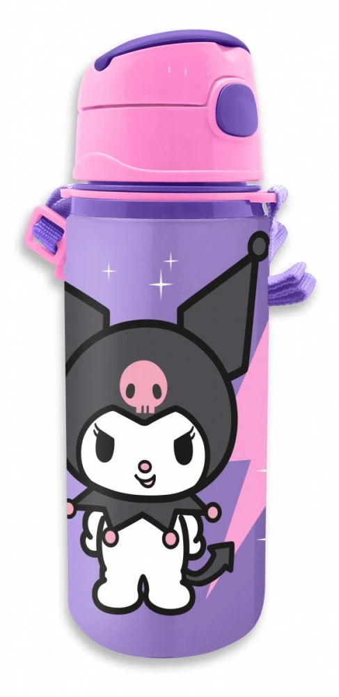 Kids Euroswan Bidon Kuromi 600 ml aliuminio butelis