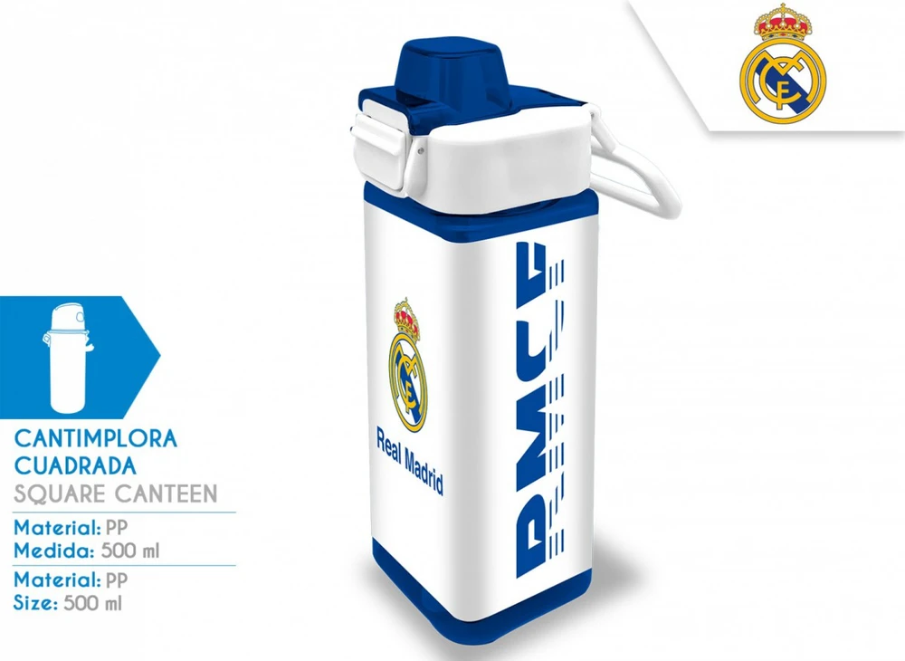 Gertuvė Bidon Real Madrid RM00004 500 ml balta