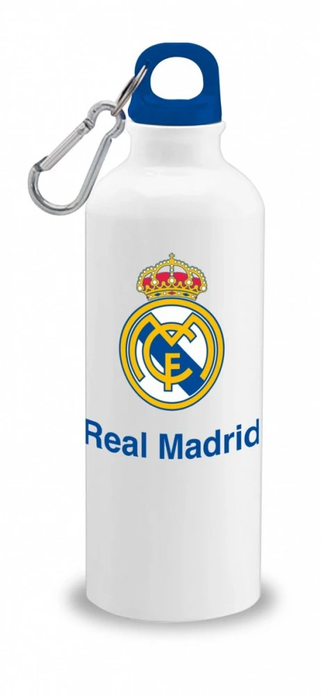 Bidon Real Madryt 500ml RM00006 balta ir-mėlyna