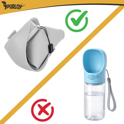 Dog bottle 550ml Purlov 27234