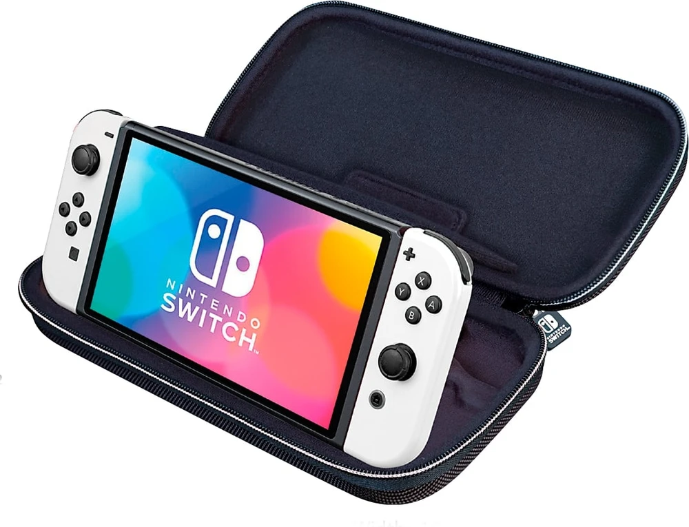 Big Ben Oficialus „BigBen Interactive“ kelioninis dėklas „Deluxe“ – mėlynas „Nintendo Switch“ konsolei