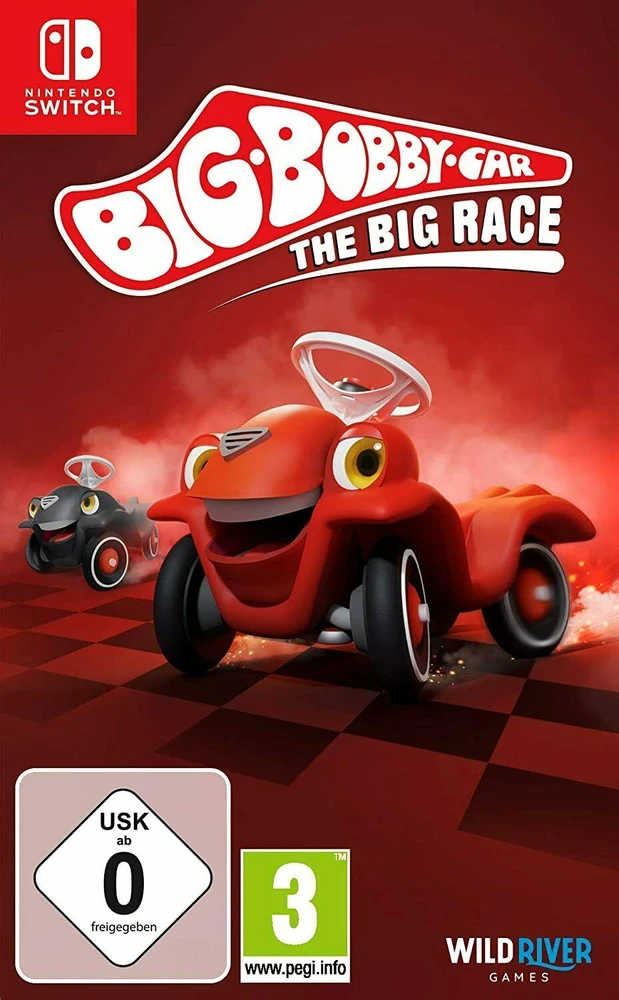 Big „Didysis Bobio automobilis: didžiosios lenktynės“ – „Nintendo Switch“.