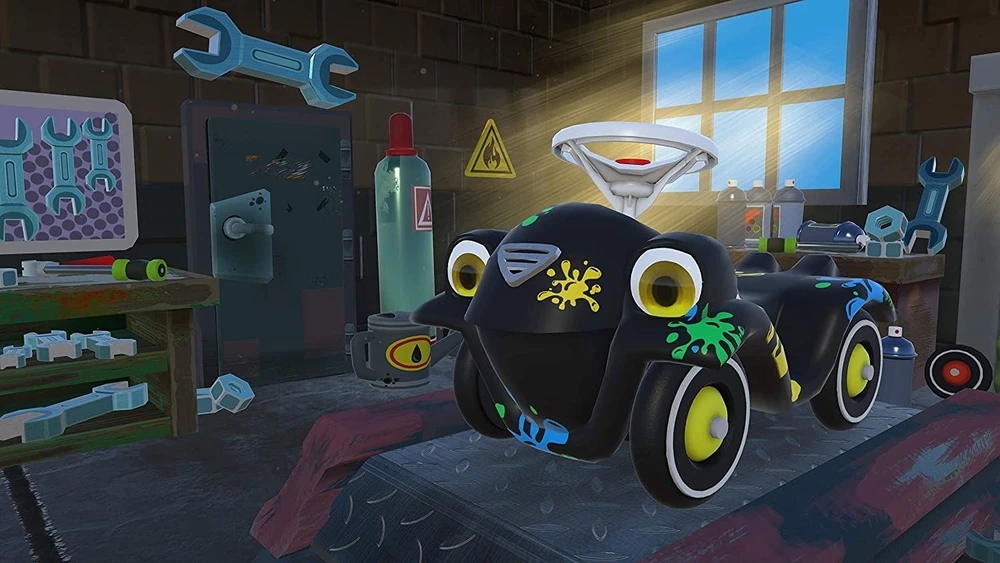 Big „Didysis Bobio automobilis: didžiosios lenktynės“ – „Nintendo Switch“.