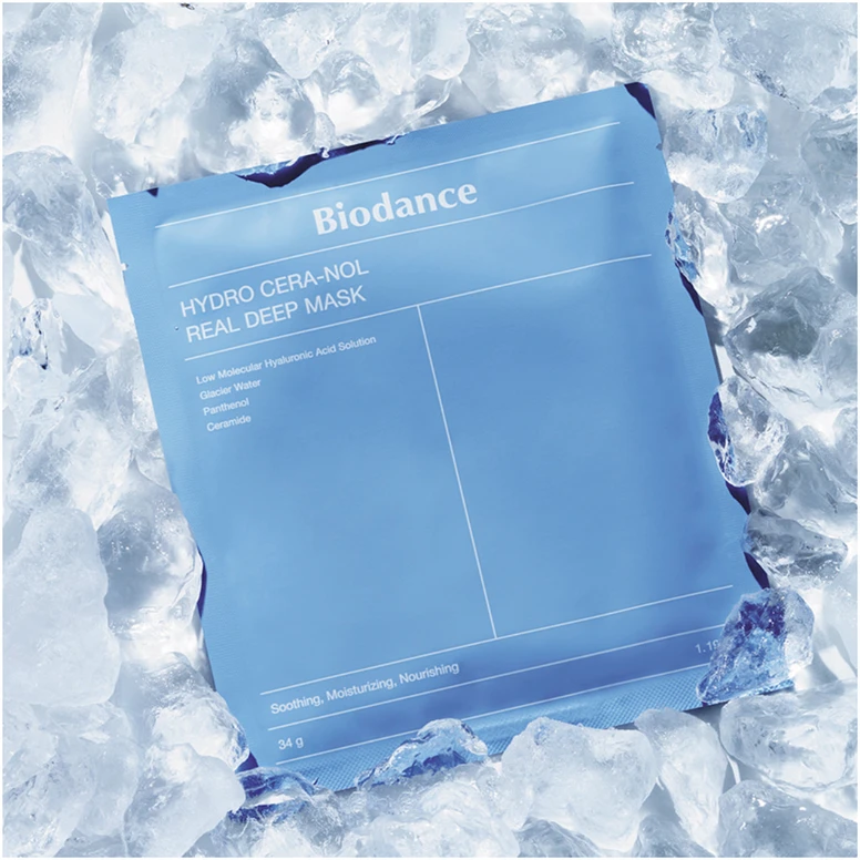 BIODANCE Hydro Cera-nol Real Deep Mask - veido kaukė su keramidais 34g/1vnt