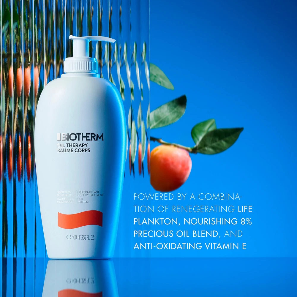 Biotherm Oil Therapy Baume Corps Nutri-Jauninamasis Body Treatment maitinantis pienelis kūnui, 400 ml