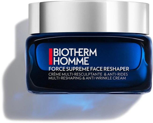 Biotherm Homme Force Supreme Face Reshaper Kreminis veido kremas vyrams, 50 ml