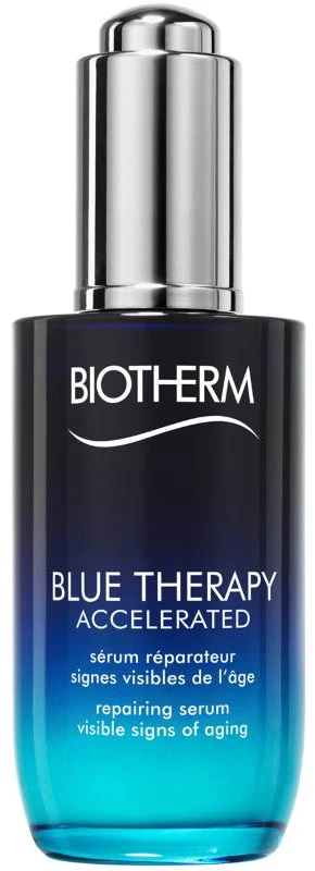 Biotherm Mėlyna Therapy Serum Accelerated Skin Serum senėjimą lėtinančio poveikio veido serumas, 50 ml