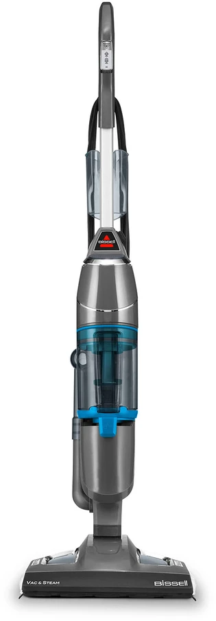 Bissell All-in-one Vacuum and Steam Mop | Vac & Steam | Power 1600 W | Vanduo tank capacity 0.4 L | Titanium/Bossanova Mėlyna