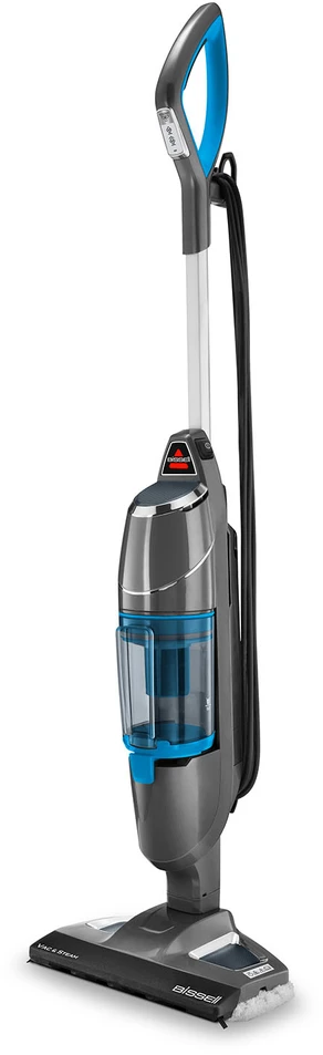 Bissell All-in-one Vacuum and Steam Mop | Vac & Steam | Power 1600 W | Vanduo tank capacity 0.4 L | Titanium/Bossanova Mėlyna
