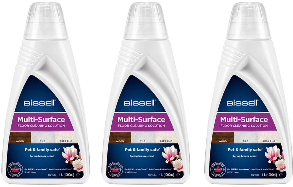 Universali valymo priemonė Bissell MultiSurface Detergent Trio, 3 vnt.