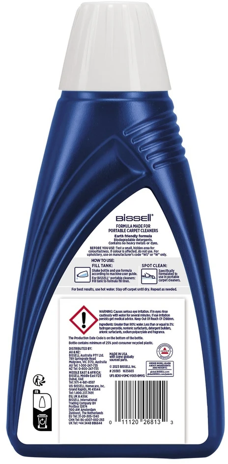 Kilimų ir baldų valymo priemonė Bissell Spot and Stain Pro Oxy , 1 L