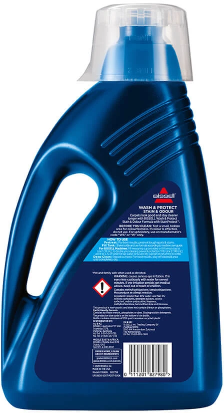 Kilimų ir baldų valymo priemonė Bissell Wash & Protect 1,5L