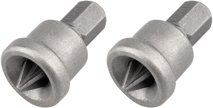 Graphite Bity Antgaliai su atrama PZ1 x 25 mm, 2 vnt.