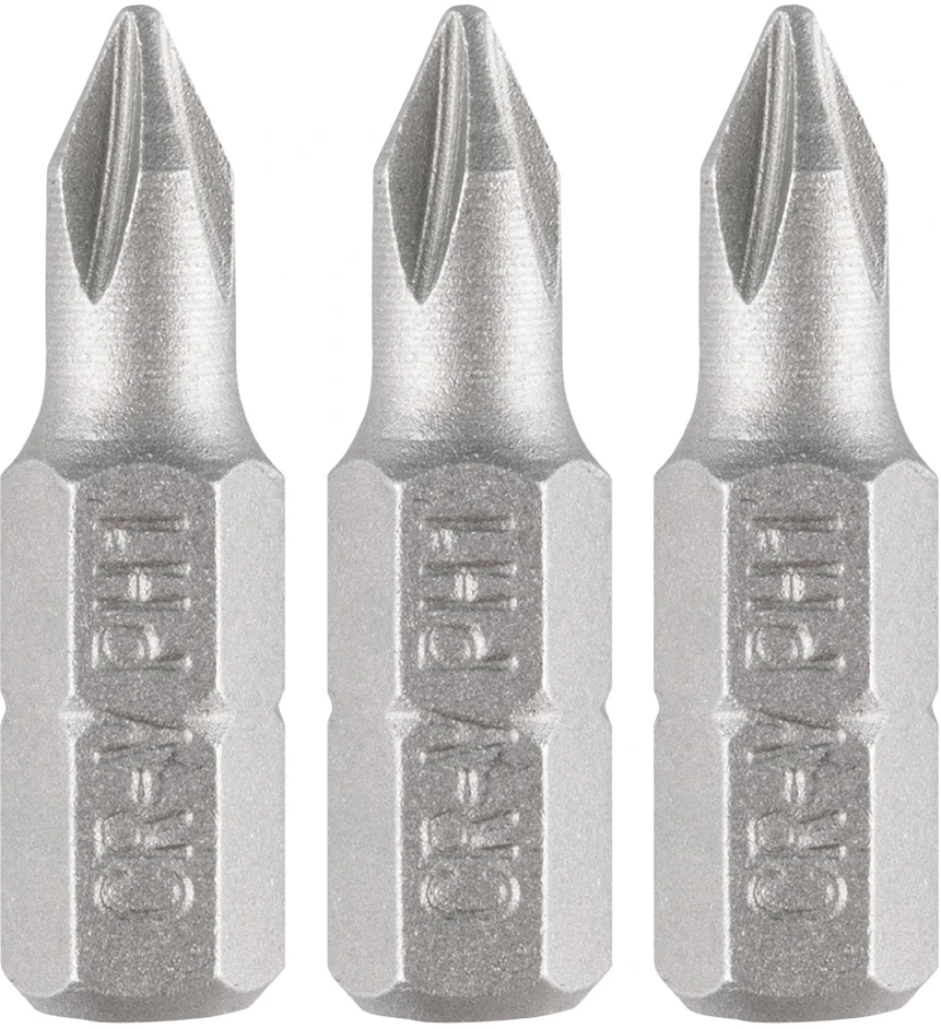 Graphite Bity PH1 x 25 mm antgaliai, 3 vnt.