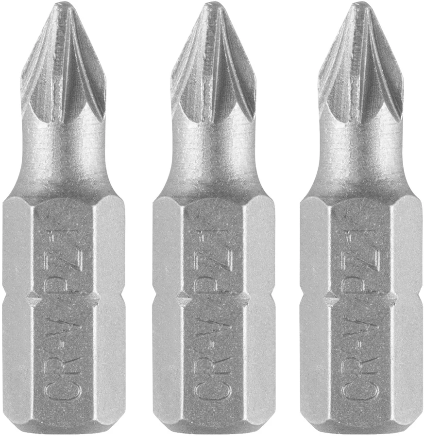 Graphite Bity PZ1 x 25 mm antgaliai, 3 vnt.
