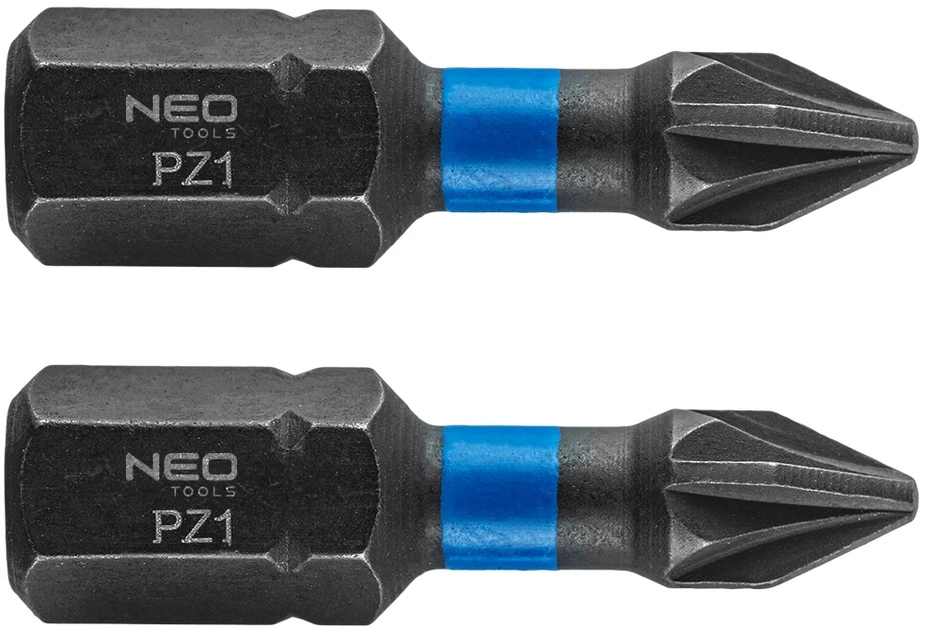 Bity Smūginiai antgaliai PZ1 x 25 mm, 2 vnt.