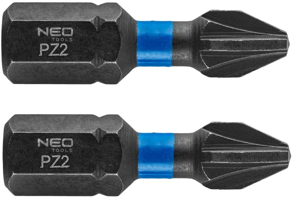 Bity Smūginiai antgaliai PZ2 x 25 mm, 2 vnt.