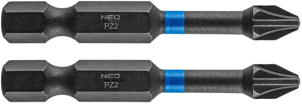 Bity Smūginiai antgaliai PZ2 x 50 mm, 2 vnt.