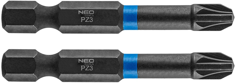 Bity Smūginiai antgaliai PZ3 x 50 mm, 2 vnt.