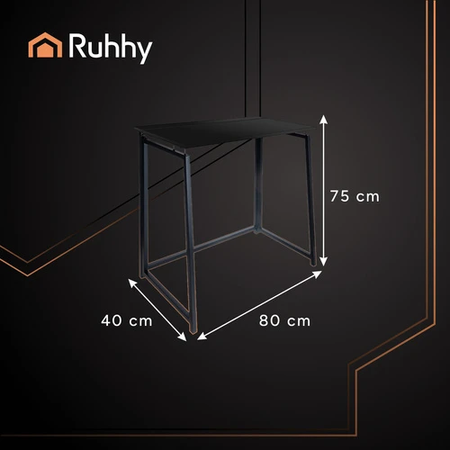 Juodas folding wooden desk Ruhhy 26117