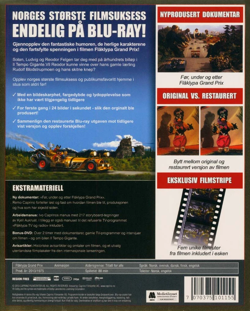 Bjergkøbing Grand Prix – Flåklypa Grand Prix – Pinchcliffe Grand Prix