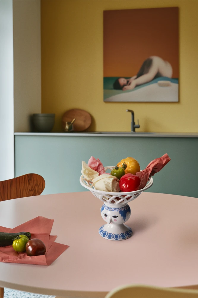 Bjørn Wiinblad - Dora Fruit Bowl - Mėlyna - Ø25 cm