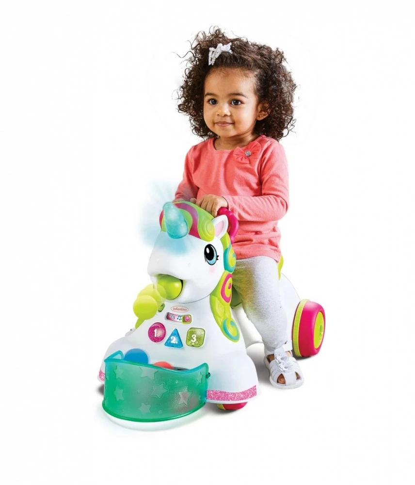 Bkids Ride-on, stūmikas 3in1 – vienaragis